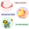 Air Dry Plasticine Modeling Clay Educational 5D Toy For Children Gift Play Dough 36 Colors Light Playdough Slimes Kids Polymer 4