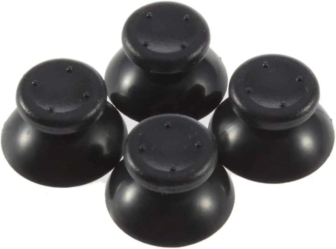 Analog Joystick Caps 10Pcs 3D Analog Joystick Thumb Stick Grip Cap Button Repair Part Cover Thumbstick Replacement for Xbox 360 Controller