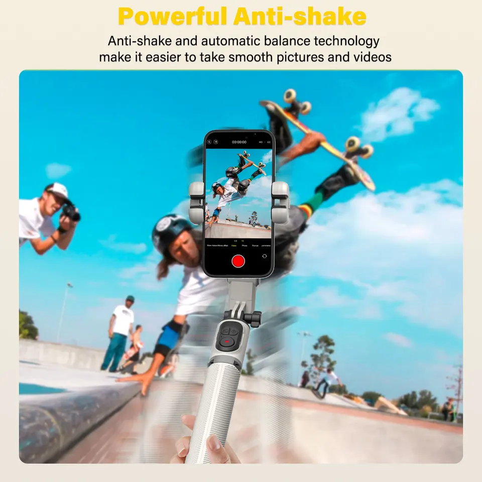 Aochuan-スマートフォンジンバルスタビライザー、フェイストラッキング