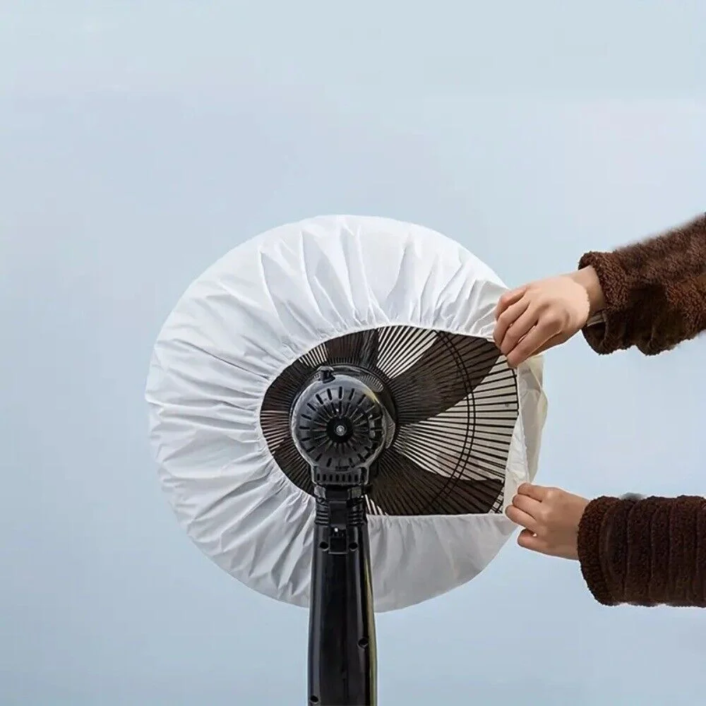 Waterproof Dustproof Round Fan Cover Electric Fan Dust Bag Cover Bag Dust