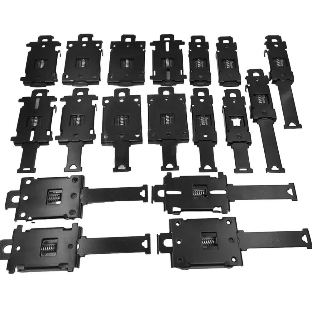 Durable and Reliable DIN C45 Rail Mount Adapter Bracket Clips Suitable for Industrial & Electronic Applications