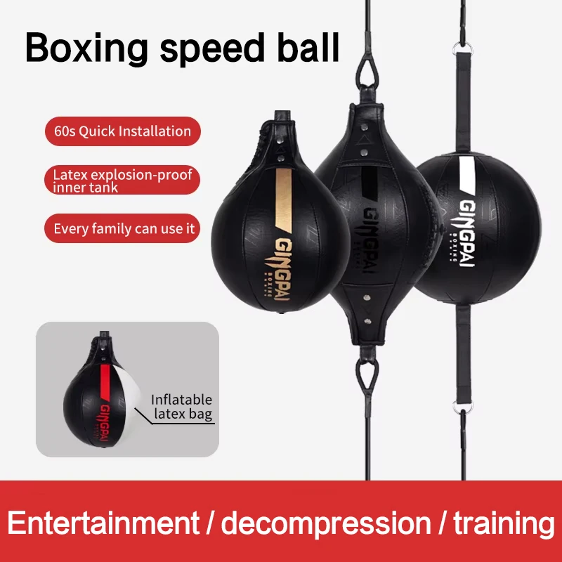 Professional Hanging Boxing Speed Ball Boxing Gym Sanda Training Dodge Ball Home Fitness Reaction Target Release boxing punching bag boxing speed ball