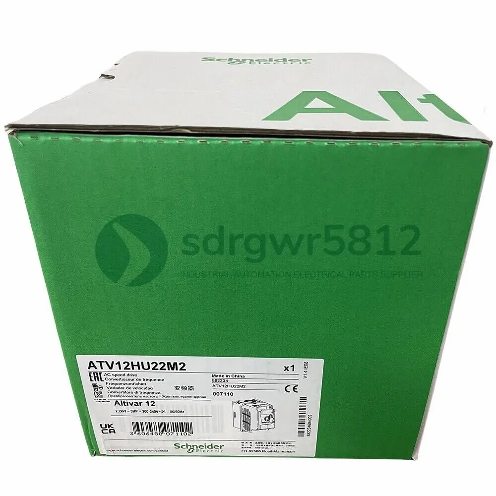 

100% NEW Schneider ATV12HU22M2 2.2kw INVERTER in box