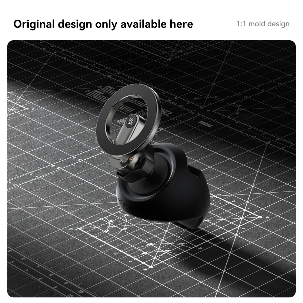 YZ For Tesla Magnetic Car Phone Holder 2025 Model 3 Y Highland Juniper Air Vent Mount Car Bracket Stand 360 Degree Rotatable 2