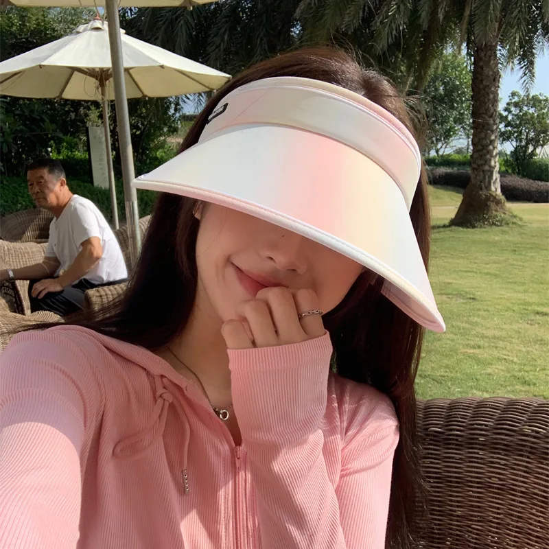 

2023 Korean New Female Japanese-Style and Internet-Famous Ins Hairpin Protection Visor Outdoor Sun Hat