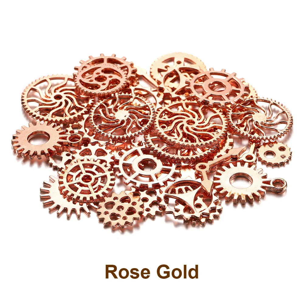 Silicone Metal Gear Clock Hand Jewelry Filling - 50g UV Resin Epoxy Mold Accessories