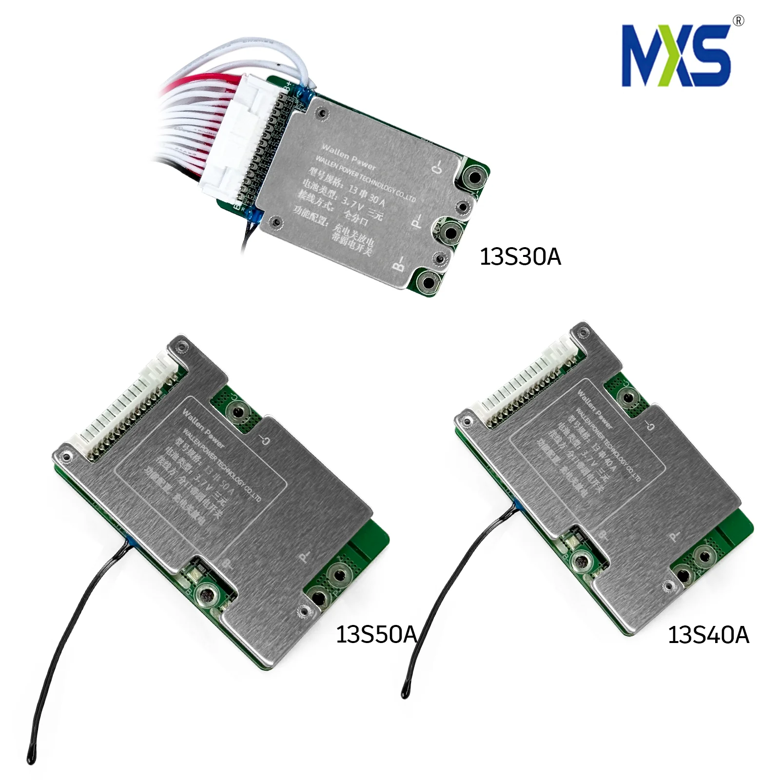 High-Performance Lithium Battery Management System for E-Bikes and Scooters with Adjustable Protection Board Options