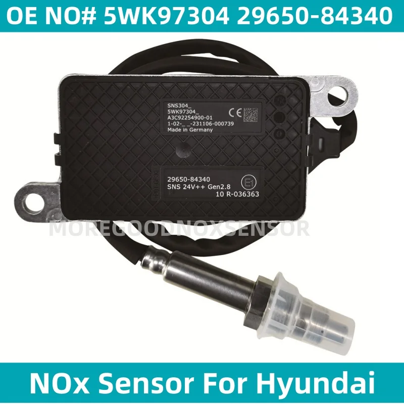 

5WK97304 2965084340 29650 84340 Original NEW Nitrogen Oxygen NOx Sensor for Hyundai Truck 24V