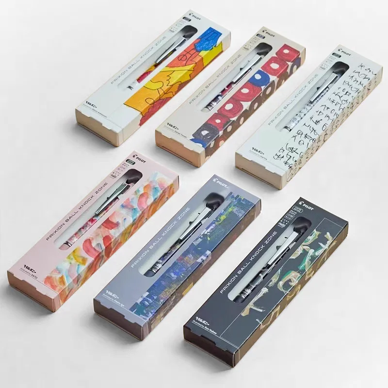 Erasable Gel Pen 0.5mm Frixion Zone HERALBONY Series Upgraded Thick Ink Replaceable Lead Japanese stationery
