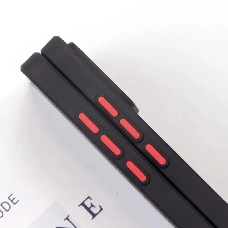 Luxury Magnetic Black Matte Armor Shockproof Ultra Thin Case