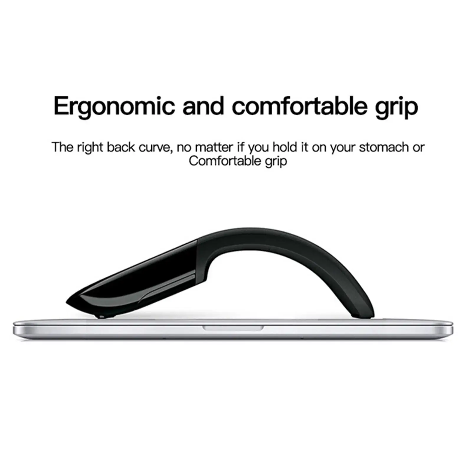 노트북 PC용 무선 터치 마우스, 접이식 마우스