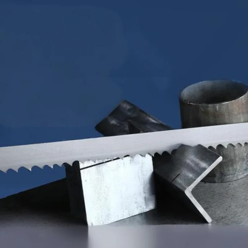 Enhanced Bi-Metal Band Saw Blades - 13mm Wide × 0.6mm Thick × 6 TPI for Hardwood and Soft Metal Cutting