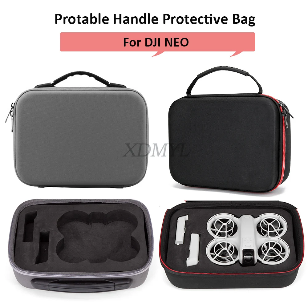 Portable Waterproof Suitcase Storage Bag Carrying Case Mini Body Bag Protective Case For DJI Neo Handle Drone Accessories