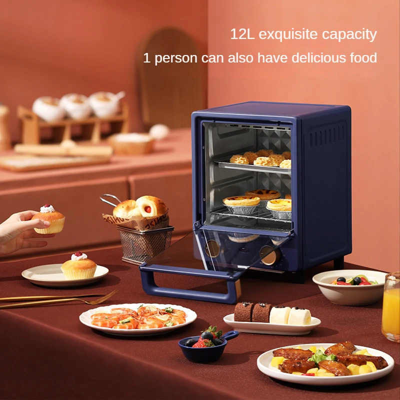 12L Three Layer Vertical Electric Oven Multifunction Heat Resistant Handle Oven Explosion-proof Safe Electric Oven 220V three prevention and energy saving oxygen propane acetylene meter pressure reducer pressure gauge anti drop and explosion proof