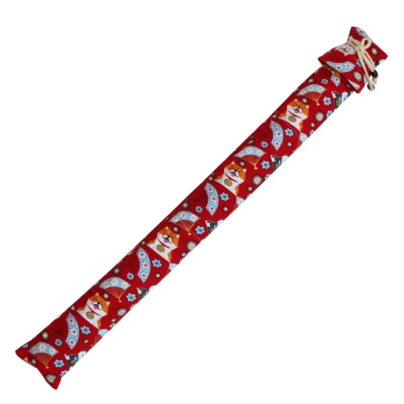 Portable Dust-Proof Flute Storage Bag D-E Tune Bamboo Flute Bag 60/80 Cm Integrated Storage Protective Cover Dustproof