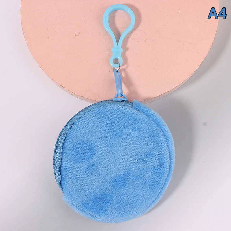 Indulgent Chocolate Biscuit Plush Keychain Pouch