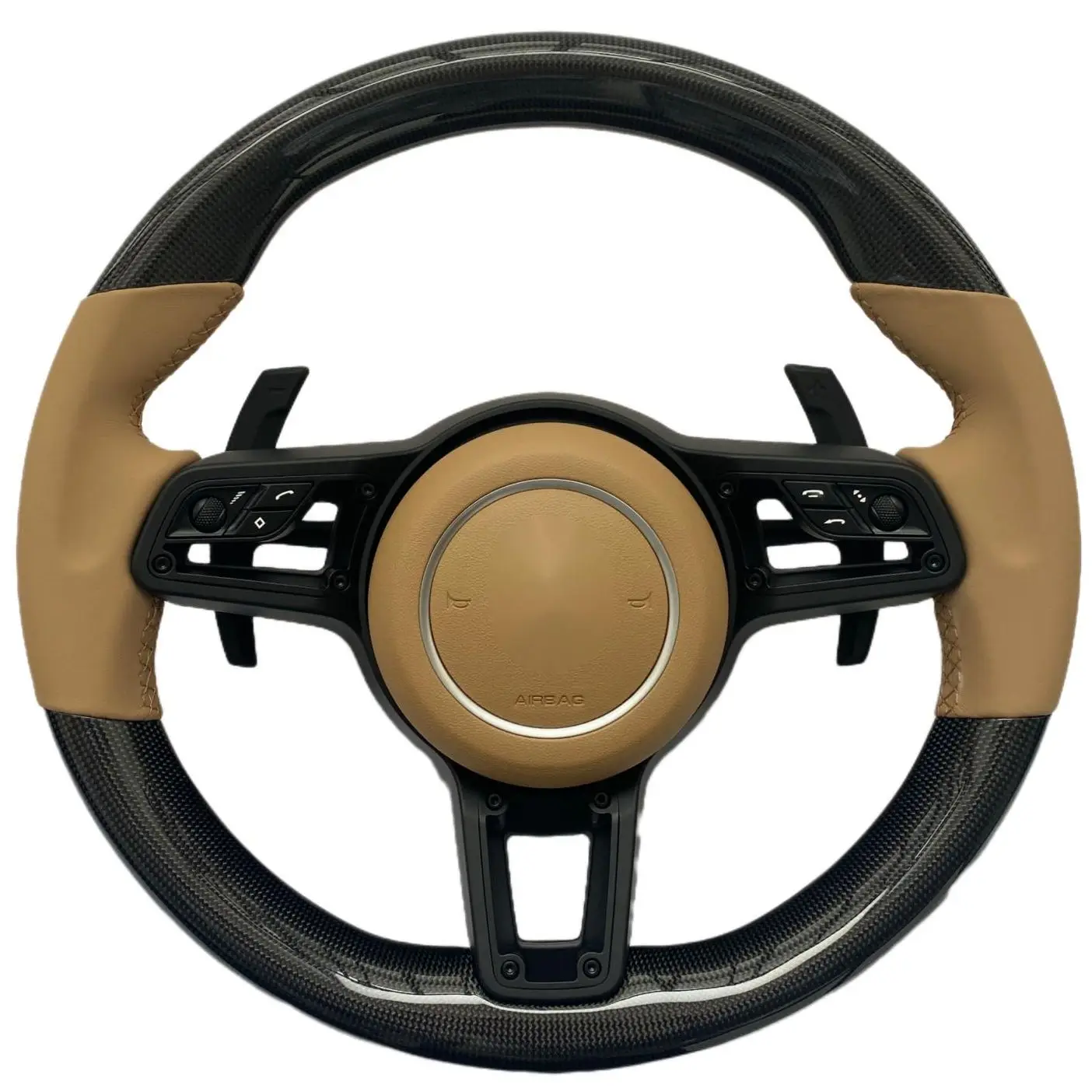 Nuovo Volante Per Porsche Macan Cayenne Panamera Taycan 718 Cayman 991 992 911 911.2 Carrera Gt2 Gt2Rs Gt3 Gt3Rs Gt3 Rs Gt4