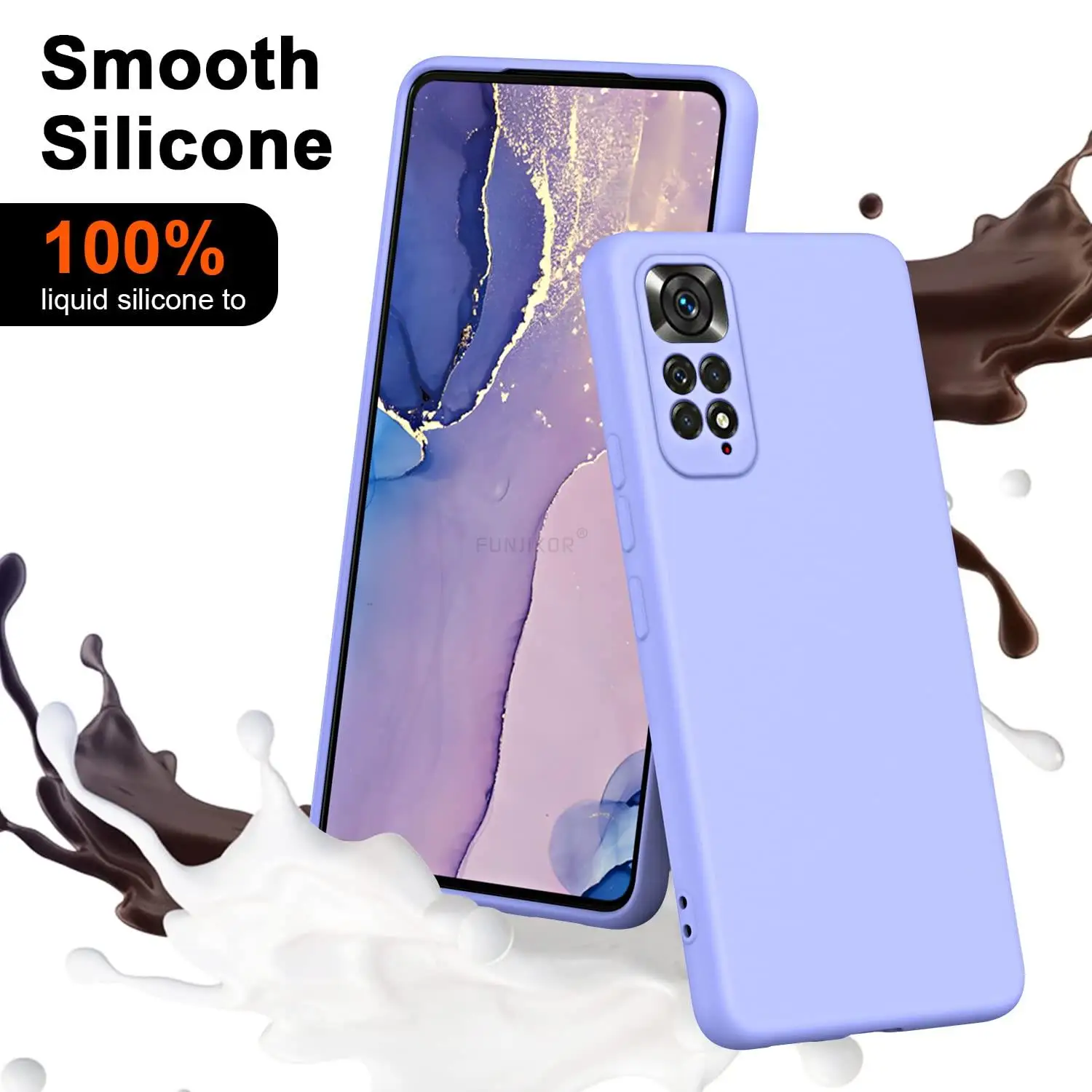 Phone Case Shockproof Case For Xiaomi Redmi Note 11 Pro 11S 12 10 9 8 8T Redmi A1 10C 10A 9A 9C NFC Silicone Cover Housing Carcasa