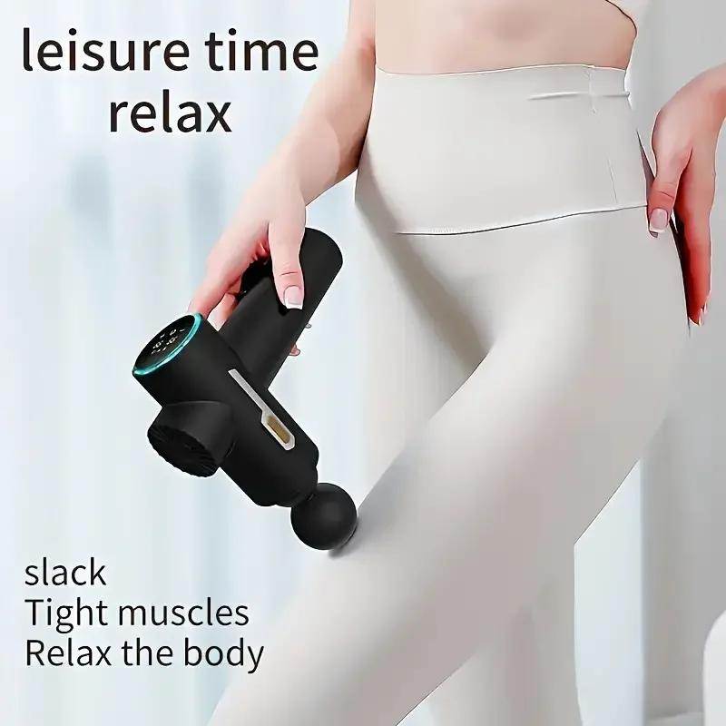 99 Level Intensity Massage Gun LED Display Fascia Deep Muscle Relax Body Massager Electric Fitness Equipment Noise Reduction - Image 4