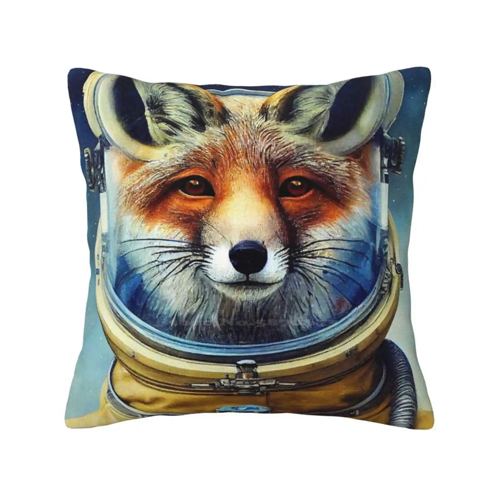 

Balgair Pillowslip Pillowcase Fox Space Astronaut Sci Fi Fantasy Portrait Anthropomorphic Animal