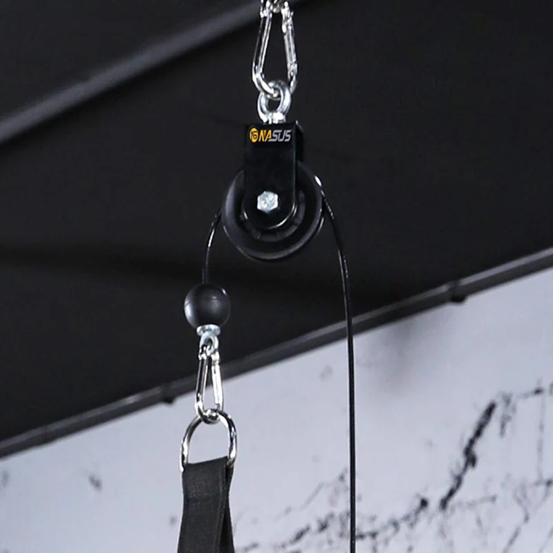 Heavy Duty Steel Gym Wire Rope 1.4/1.8/2/2.5M Home Cable Machine Fitness Pulley Accessories Wirerope For Home Cable Machine pull training equipment