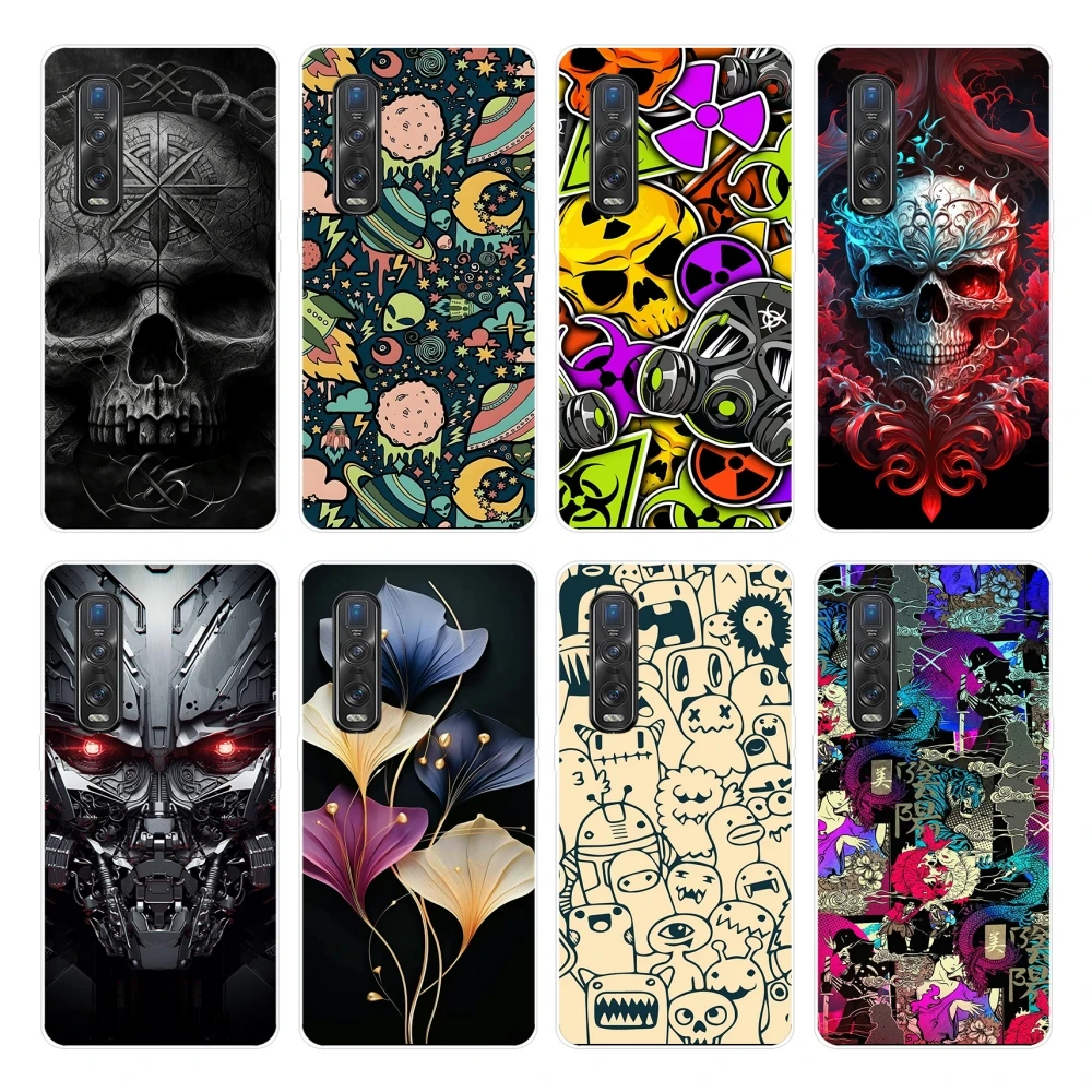 Per Oppo Find X2 Lite Custodia Trasparente Morbida Tpu Cover Per Oppo Find X2 Neo Case Silicone Clear Bumper On Per Oppo Find X2 Pro