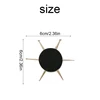 1Pcs Nail Art Dotting Tools Disc Nail Drill Point Nail Tools Dot Painting Tools Nail Point Drill Pen 4