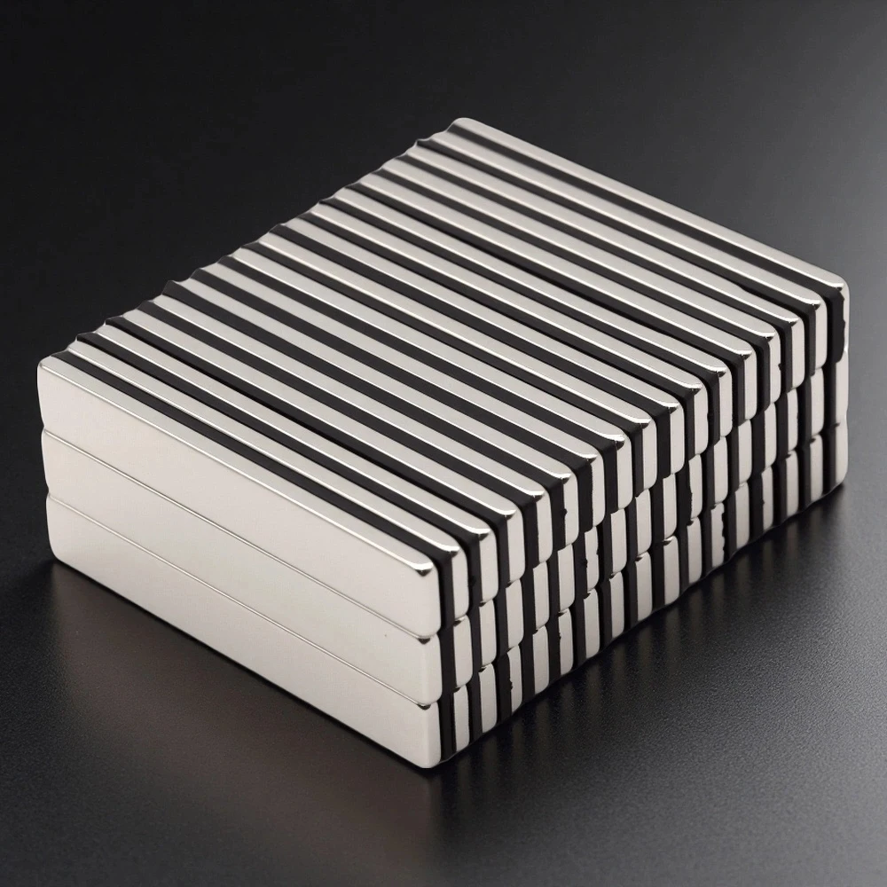 60x10x3mm Superstarker Magnet N35 Block Magnetischer NdFeB Neodym-Magnet Leistungsstarke Scheibenmagnete Kühlschrankmagnete – Detail 4
