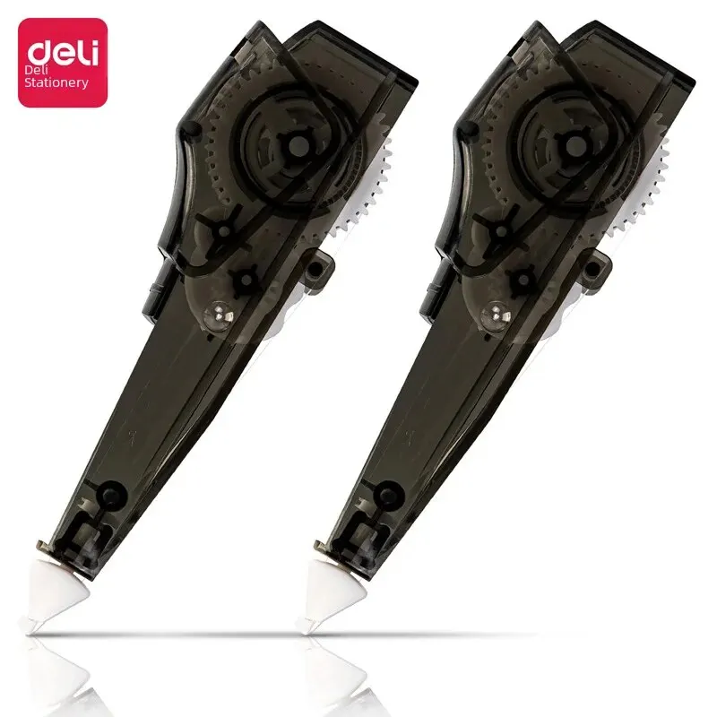 Deli714706mPenshapedCorrectionTapeRefillsBlackColor