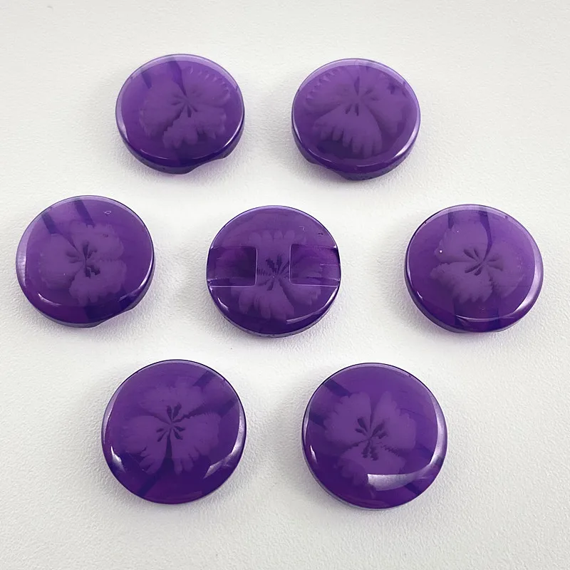 Children's Clothing Candy Color Buttons Cartoon Button Clothing Shirts