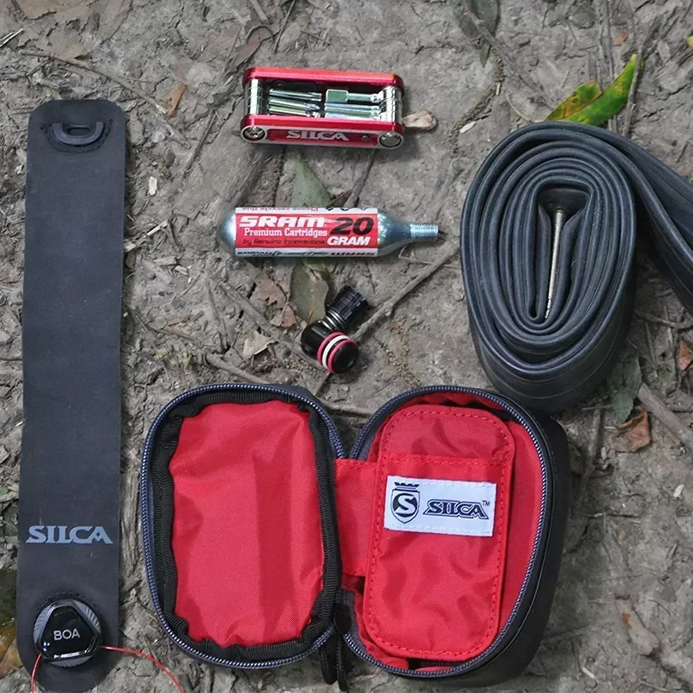 Silca BOA MATTONE Waterproof YKK Zipper Frame bag Saddle Top