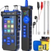 NOYAFA NF-8508 Network Cable Tester LAN Optical Power Meter Tester LCD Display Measure Length Wiremap Tester Cable Tracker 2