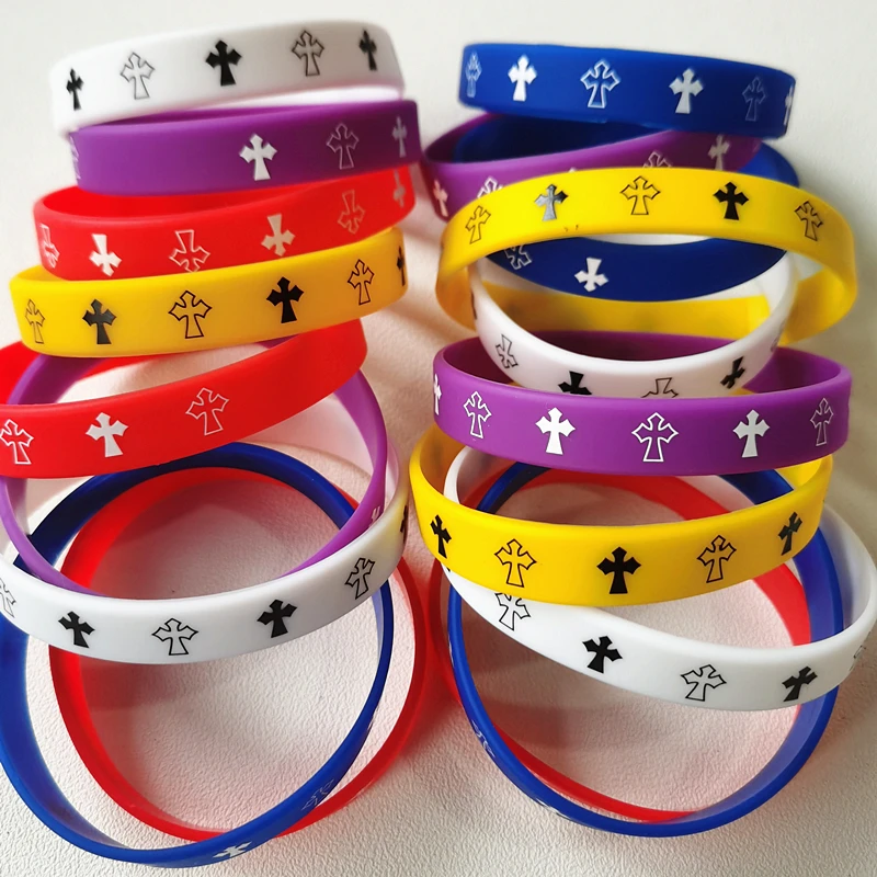 Silicone Religious Fashion Bracelets for sale | eBay