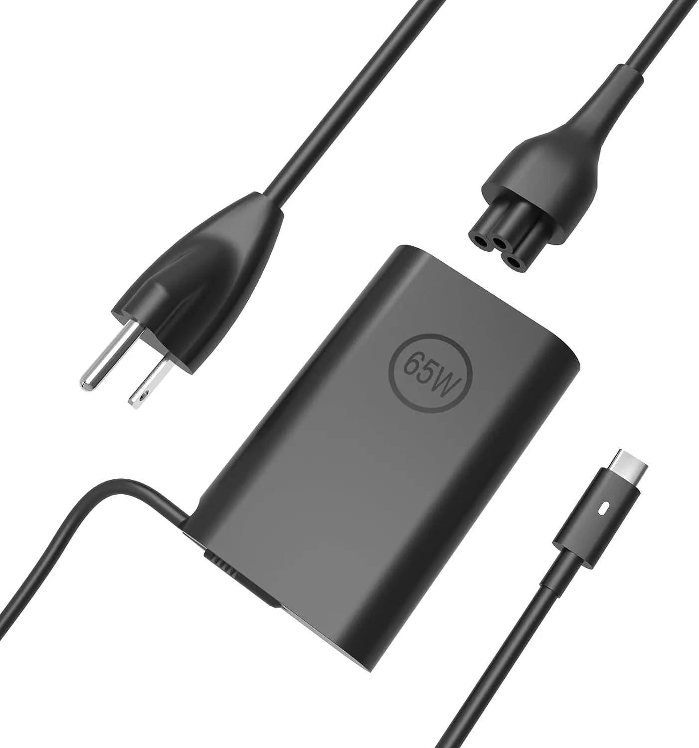 65W USB Type C Laptop Adapter Charger for Dell Latitude 7420 7370 7275 5285 5420 5520 7320 7410 5179 7390 5290 5320 Power Cord power adapter laptop charger