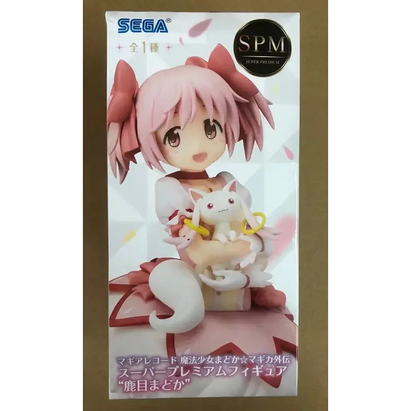 Original Genuine Sega Kaname Madoka Tamaki Iroha Anime Action Pvc Figure Model Doll Toy Figurine Collectiable Ornament Gift Kids