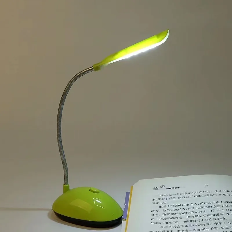 Students Study Led Desk Lamp Stepless Dimmable Touch Foldable Table Lamp Bedside Reading Eye Protection Night Light DC5V 6