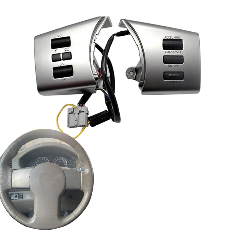 Car Cruise Control Buttons Phone Music Control Button Switch For Nissan