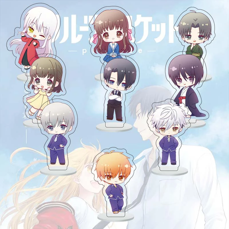 Fruits Basket Acrylic Stand Fruit Baskets Anime Acrylic Mini Anime Acrylic Stands Key