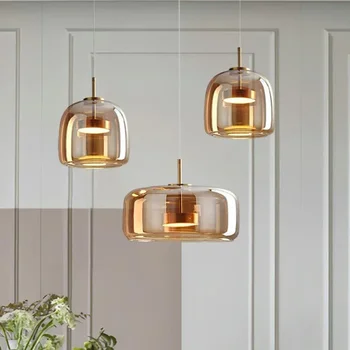 Nordic LED Glass Pendant 1