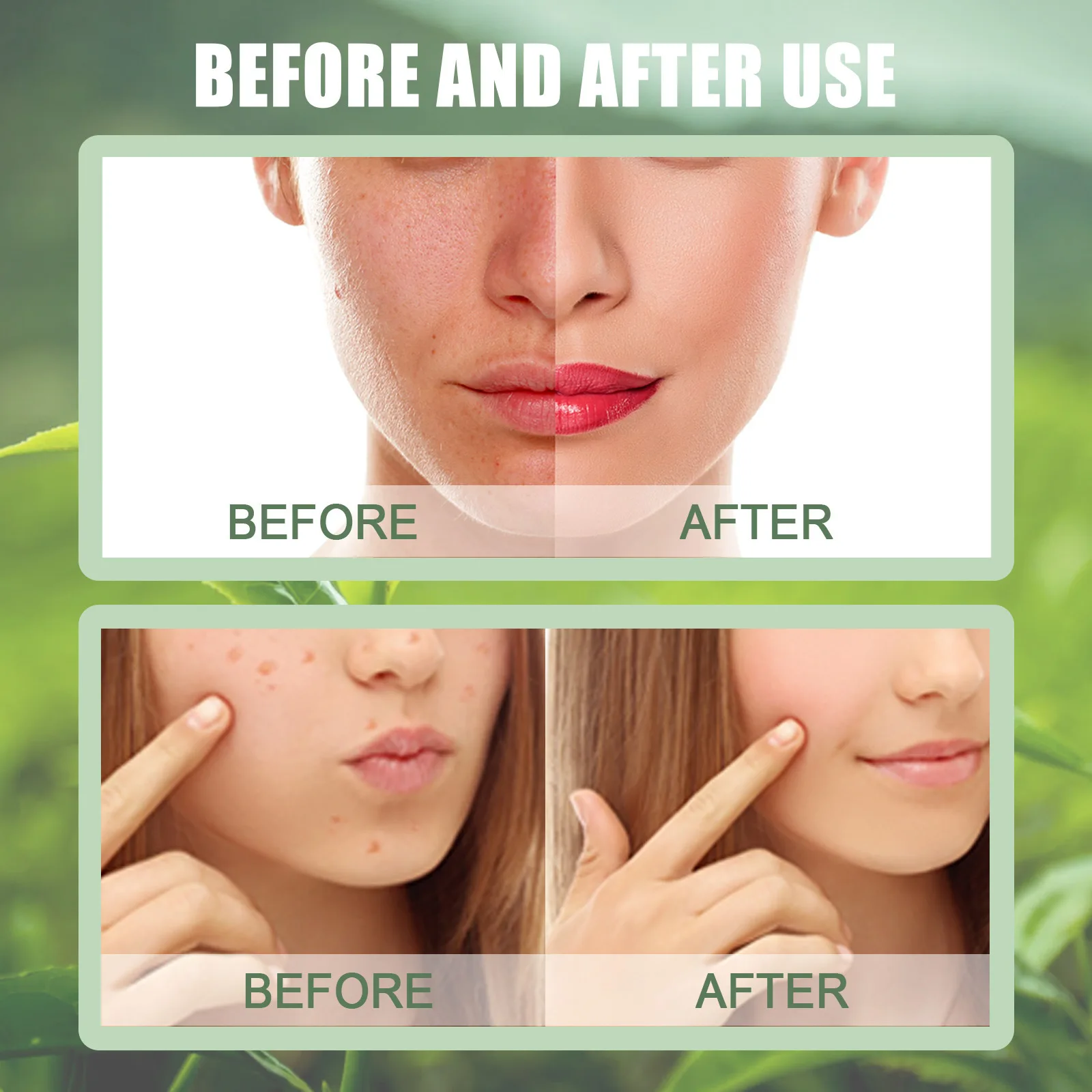 Green Tea Mask Face Clean Stick Moisturizing Deep Cleansing Remove Pores Blackhead Facial Mask Oil Control Cosmetics Makeup 5