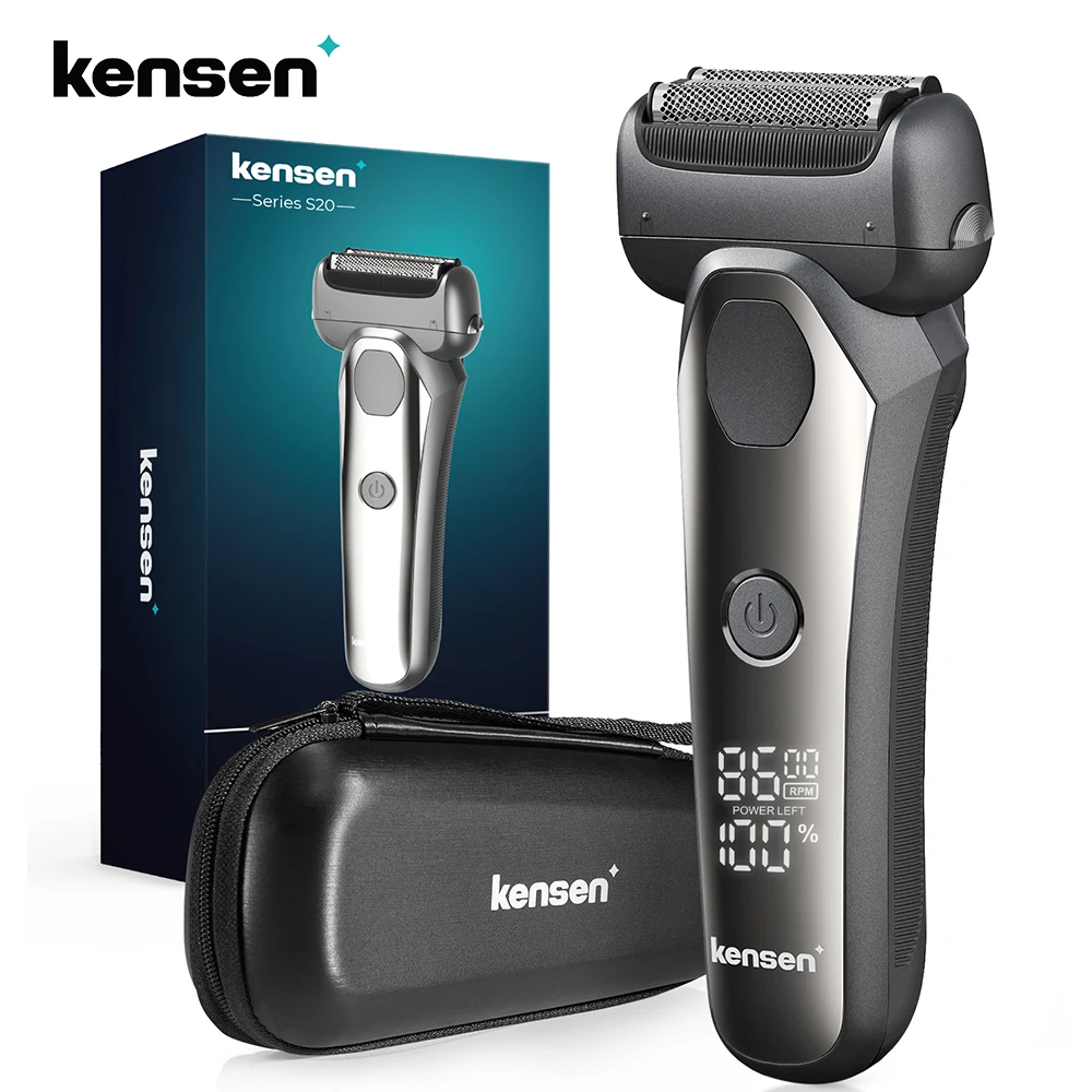 Electric Shaver for Men 3D Floating Blade Washable Type-C USB Rechargeable for Barber