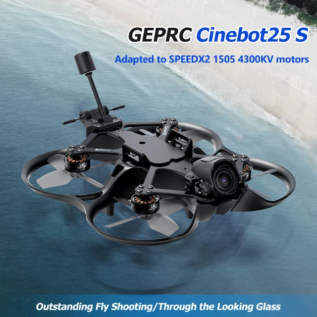 New GEPRC Cinebot25 S WTFPV/HD O3DJI/HD WASP Quadcopter With SPEEDX2 1505 4300KV Motor FPV Remote Control Drone 1