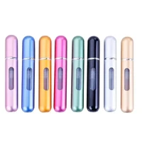 10/8/5ml Perfume Atomizer Portable Liquid Container For Cosmetics Traveling Mini Aluminum Spray Alcochol Empty Refillable Bottle 1