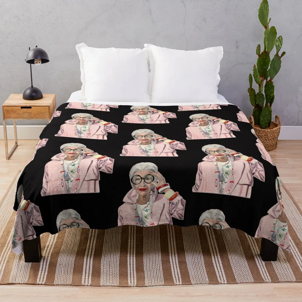 iris-apfel-iris-apfel Throw Blanket christmas decoration Extra Large Throw Sofa Throw Blankets