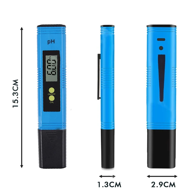Cserélhető Akvárium-Élelmiszerprojekt Ph Tesztelő Kertészkedés 0-9990Ppm 1 Celsius Fok 1000 Órás Felhasználás Kényelmes - Image 5