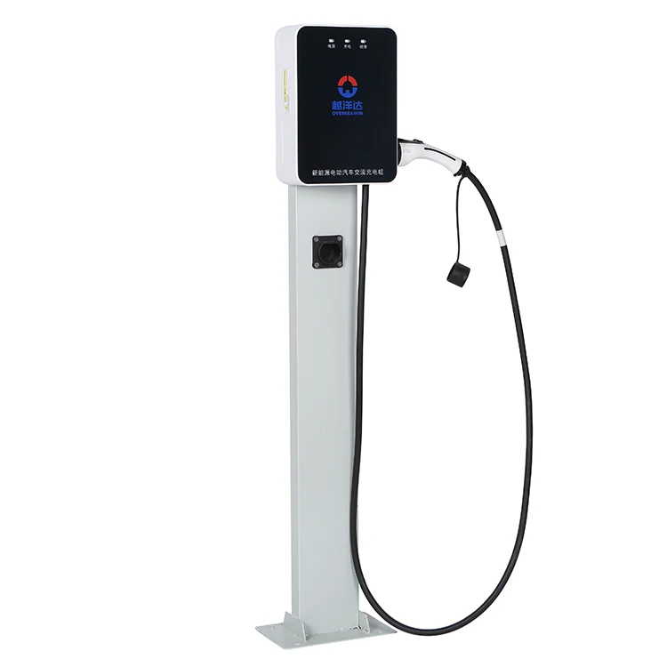 

Оптовая цена GB/T домашнее зарядное устройство EVSE Разъем AC EV зарядная станция Single Gun 7KW 22KW EV Wallbox Station