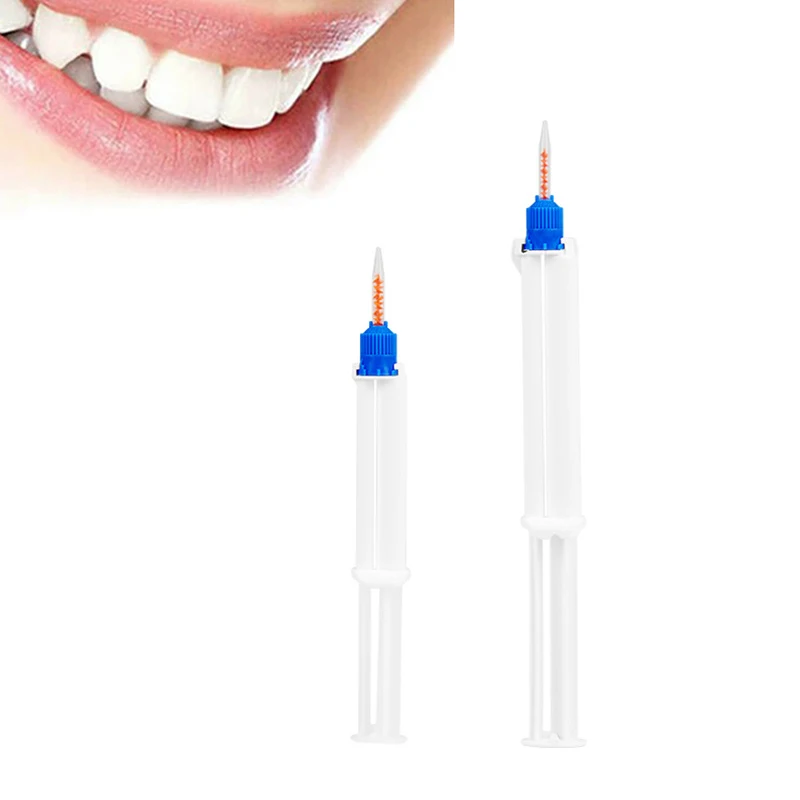 

2.5ML/5ML Dual Barrel Syringe Teeth Whitening Gel Double Barrier Dental Supplies Bleach Teeth Whitening Gel High Quality