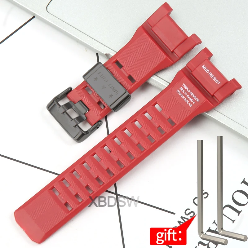 Durable Waterproof TPU Rubber Watch Band - Sport Strap Replacement