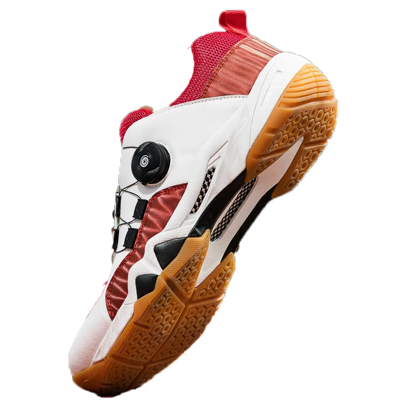 New Badminton Shoes Men Women Professional Badminton Sneakers Light Weight Tennis Sneakers Anti Slip Table Tennis Shoes