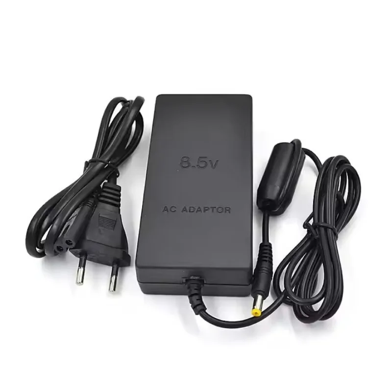 Power Supply AC Adapter Charger Cable Cord 100‑240V DC 8.5V for PS2 Slim 70000 Console